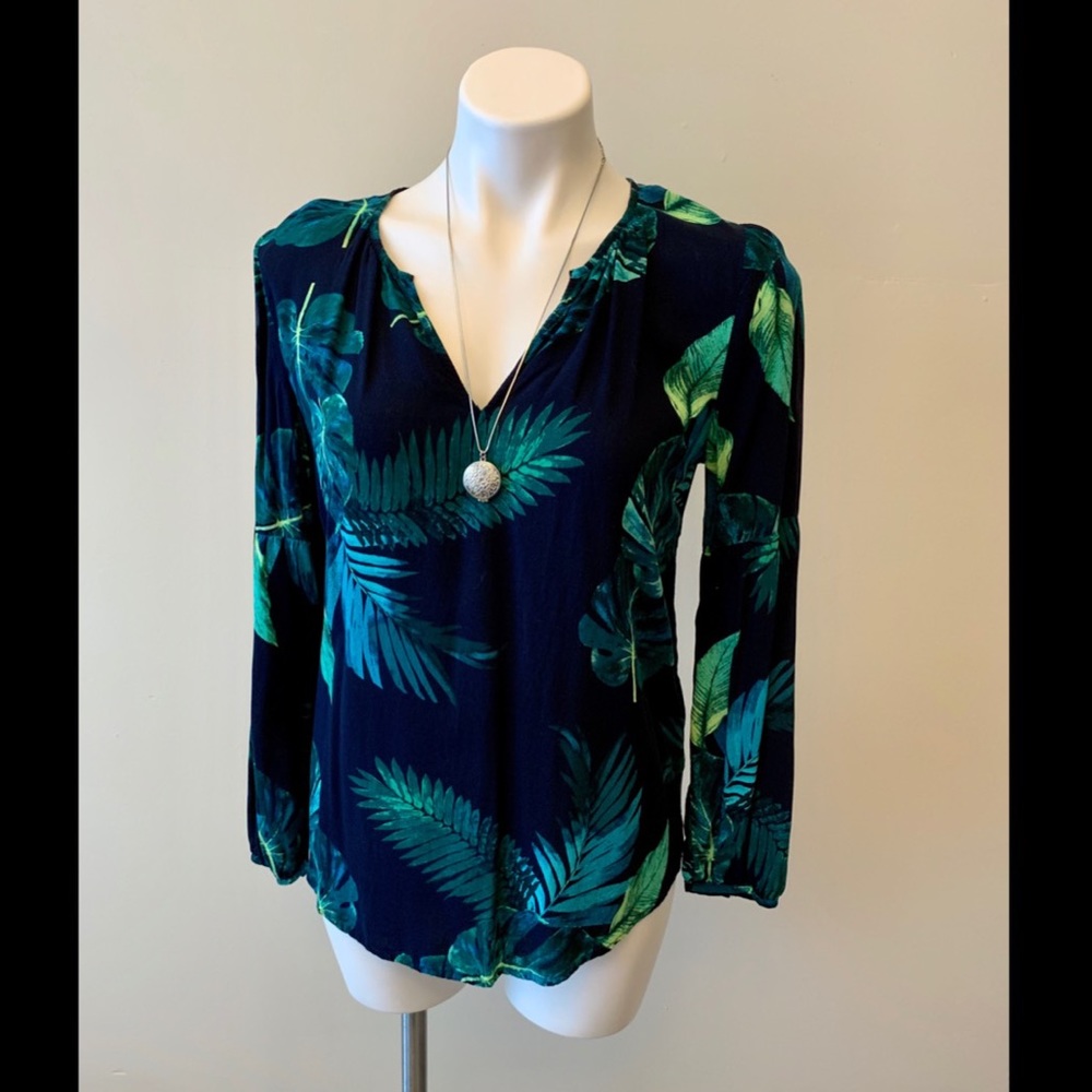 Old Navy Print Blouse